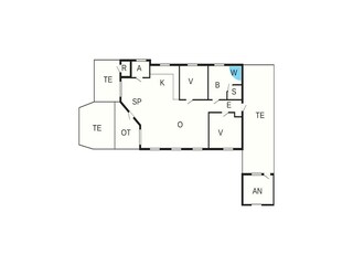 Ferienhaus Lønstrup Grundriss 45