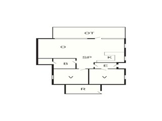 Casa per le vacanze Høll Pianta del piano 32