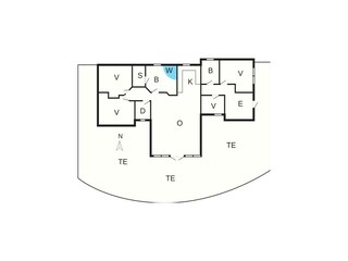 Casa per le vacanze Løkken Pianta del piano 5