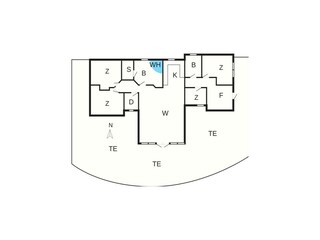 Vakantiehuis Løkken Grondplan 7