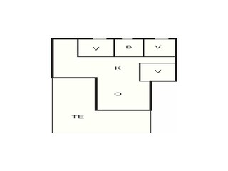 Maison de vacances Vejers Strand Plan d'étage 42