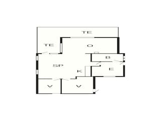 Ferienhaus Børkop Grundriss 2