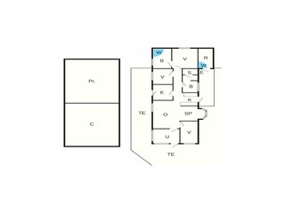 Casa de vacaciones Hals Plano de planta 41