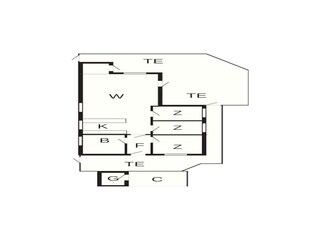Vakantiehuis Blåvand Grondplan 3