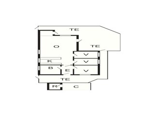 Vakantiehuis Blåvand Grondplan 4