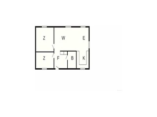 Vakantiehuis Floby Grondplan 5