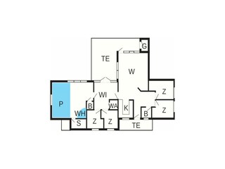 Casa de vacaciones Sømarken Plano de planta 3