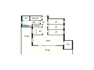 Casa per le vacanze Sommerodde Pianta del piano 3