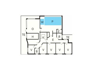 Casa per le vacanze Snogebæk Pianta del piano 28