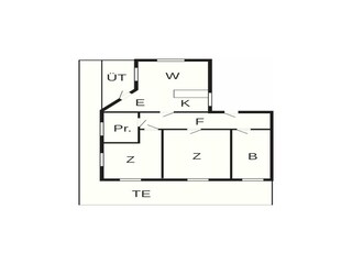 Casa per le vacanze Blåvand Pianta del piano 35