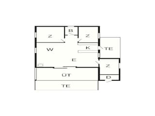 Holiday house Humlum Floor Plan 40