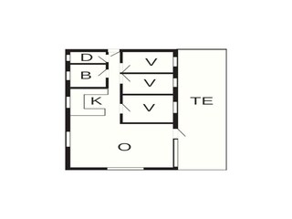 Maison de vacances Ydby Plan d'étage 34