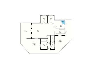 Holiday house Hostrup Strand Floor Plan 14