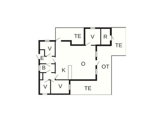 Casa per le vacanze Virksund Pianta del piano 31