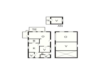 Vakantiehuis Handbjerg Grondplan 33