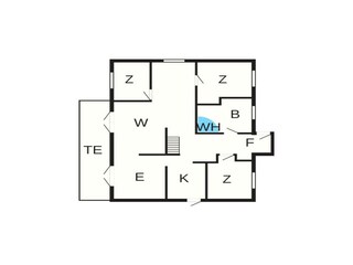 Holiday house Hjarbæk Floor Plan 10