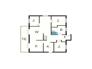 Holiday house Hjarbæk Floor Plan 44