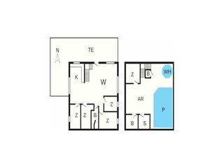 Maison de vacances Årøsund Plan d'étage 30