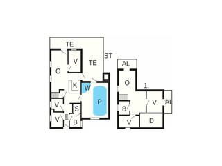 Maison de vacances Fur Plan d'étage 4
