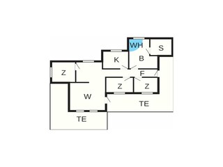 Maison de vacances Als Plan d'étage 9