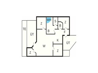 Holiday house Liseleje Floor Plan 4