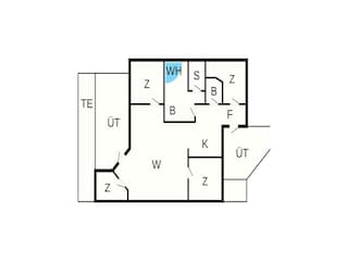 Ferienhaus Liseleje Grundriss 26