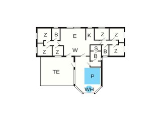 Vakantiehuis Marielyst Grondplan 41