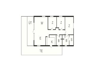 Holiday house Løkken Floor Plan 3