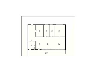 Vakantiehuis Kelstrup Strand Grondplan 58