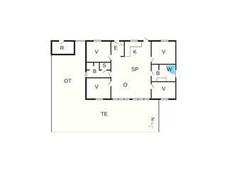 Casa de vacaciones Marielyst Plano de planta 29