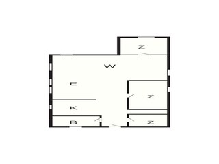 Vakantiehuis Ebeltoft Grondplan 19