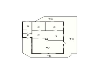 Holiday house Leirvik Floor Plan 13