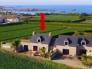 Maison de vacances Cléder Enregistrement extérieur 3