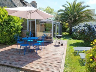 Casa de vacaciones Cléder Grabación al aire libre 3