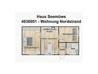 Appartamento per vacanze Borkum Registrazione all'aperto 4