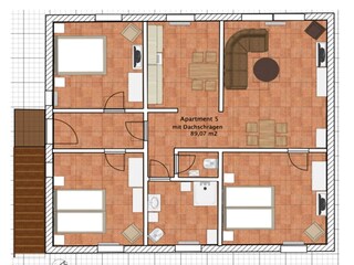Apartment Neuendorf (Gnitz) Floor Plan 42