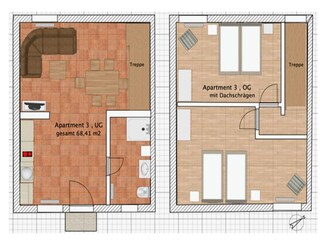 Appartement Neuendorf (Gnitz) Grondplan 35