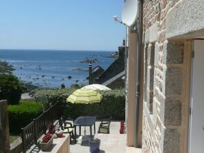 Holiday house Doppelhaushälfte mit Meerblick, Porspoder - Porspoder - image1