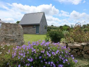 Vakantiehuis Houten Huis in Bretagne bij Zandstrand