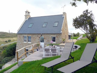 Casa de vacaciones Plonévez-Porzay Grabación al aire libre 7
