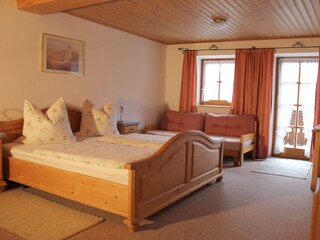 Gästezimmer im Gästehaus Hinteraästehaus Hinteraulehen