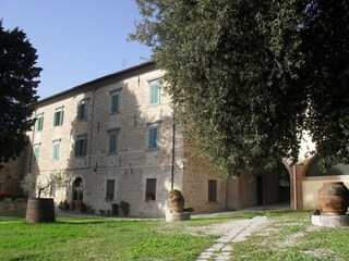 Bauernhof Gualdo Cattaneo Außenaufnahme 15