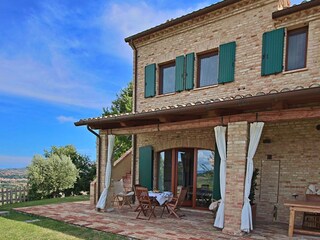 Maison de vacances Vallefoglia Enregistrement extérieur 12