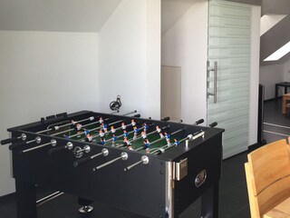 Kickertisch im DG