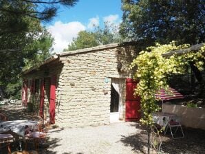 Holiday house Provencal holiday home with private terrace and panoramic view, Bédoin - Bedoin - image1