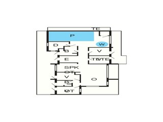 Ferienhaus Sjølund Grundriss 2