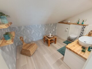 Bad in 1. Etage