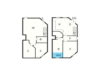 Vakantiehuis Bogense Grondplan 37