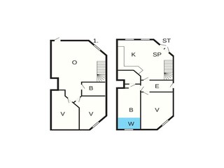 Casa de vacaciones Bogense Plano de planta 37