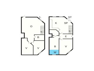 Casa de vacaciones Bogense Plano de planta 37
